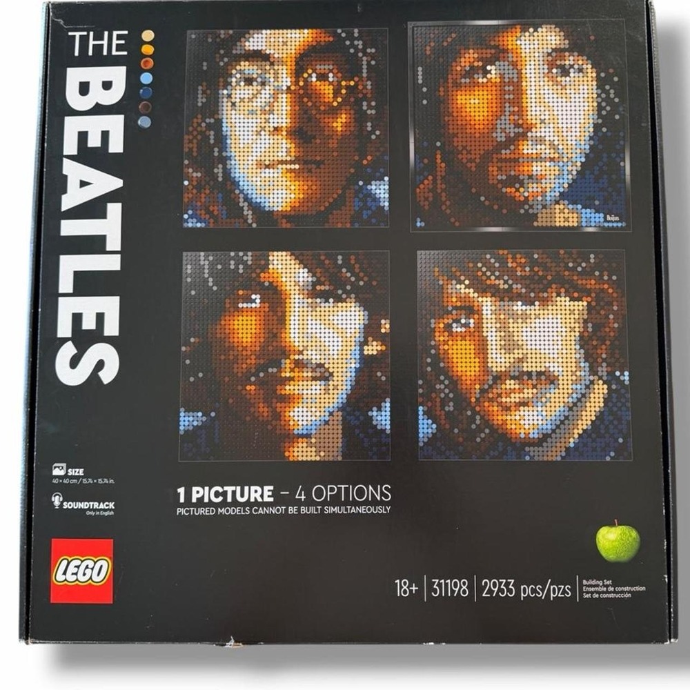 LEGO The Beatles 31198 4 Portraits 2933 Piece Set - Picture 1 of 8